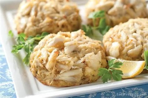 can i freeze crab cakes